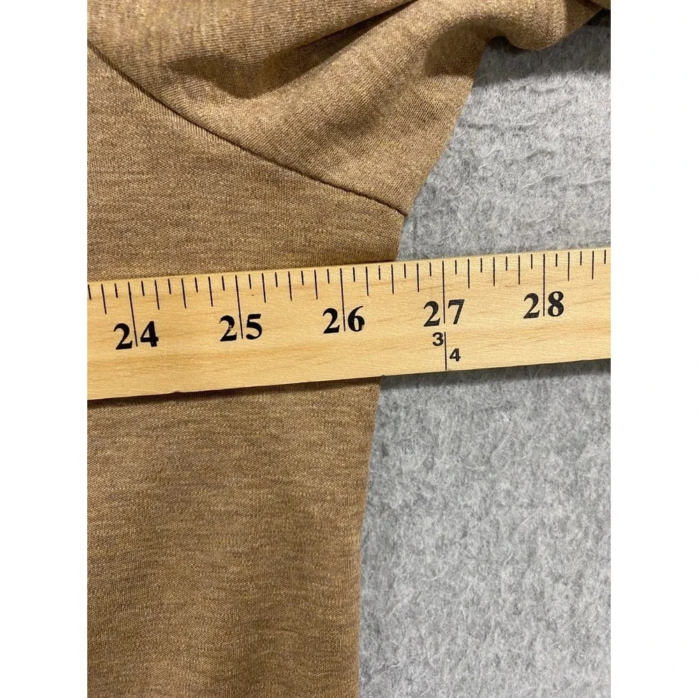 Polo Ralph Lauren Polo Shirt Mens 2XB Brown Long Sleeve Cotton Flesh Pony